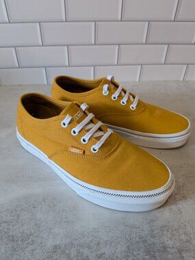VANS Like-New "Doheny Decon" Sneakers RARE! - Golden Yellow - Women's 7.5